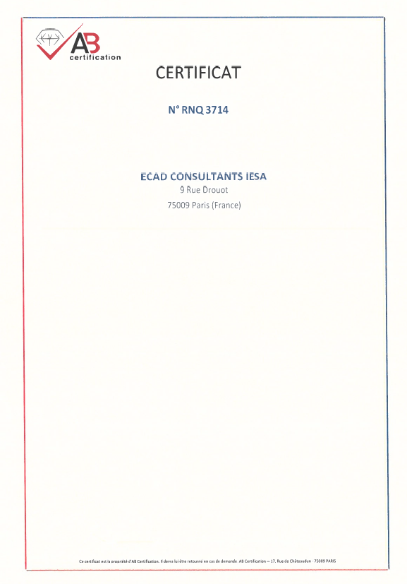 Certification qualiopi Drouot