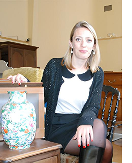 Delphine Bisman, commissaire-priseur et gemmologue