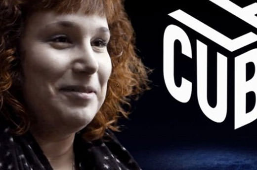 Carine Le Malet - responsable de la programmation artistique au CUBE