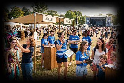 Animation, costumerie et accueil public en festivale de musique - IESA art&culture Animation, costumerie et accueil public en festivale de musique - IESA art&culture