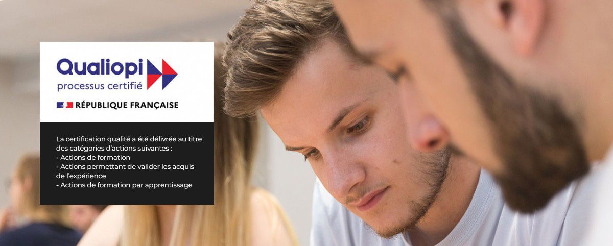 Bannière Certification Qualiopi Bannière Certification Qualiopi