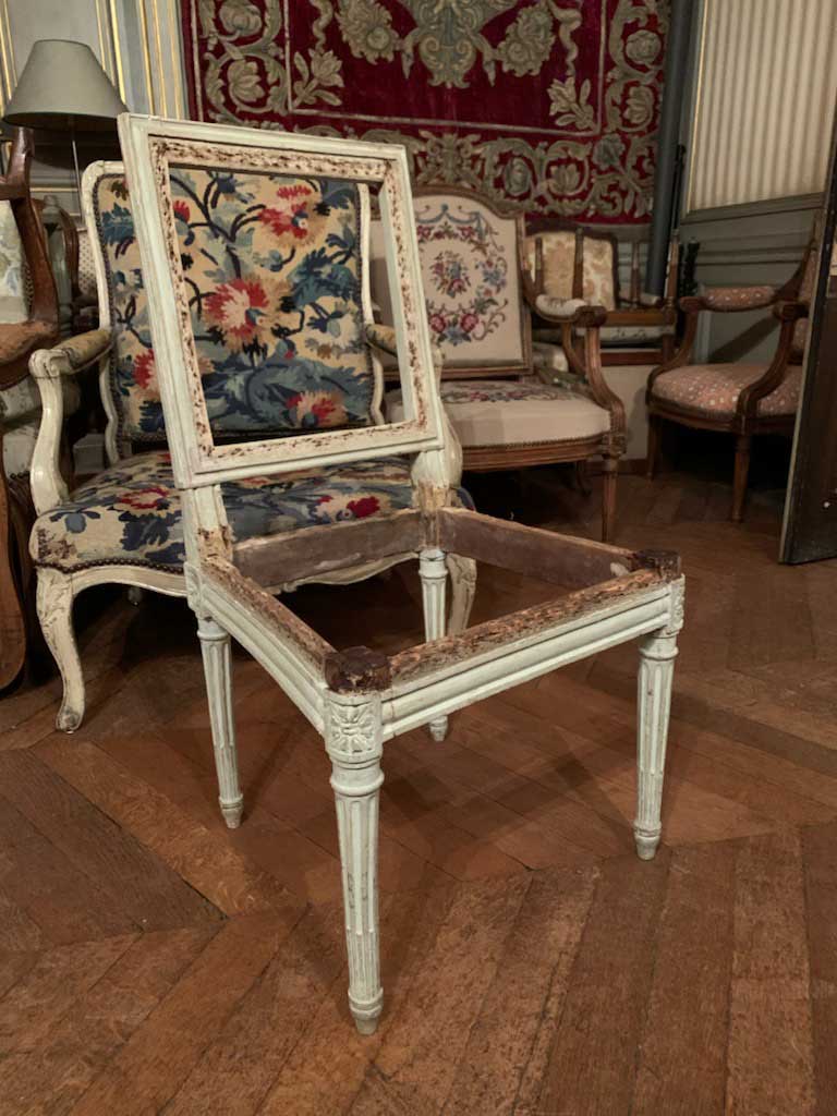 chaise pour le marquis de Talaru, 1787 Collection Charles Hooreman