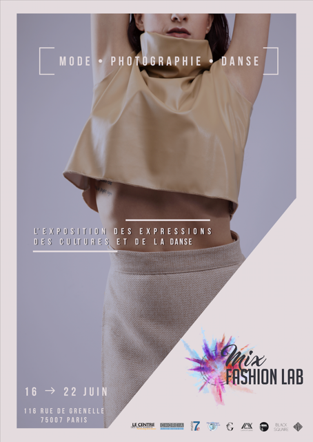 affiche mix fashion lab iesa art&culture